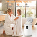 20L Hot Towel Warmer Bucket, Luxury Blanket Warmer with 3 Heat Levels, Adjustable Timer & LCD Display, Fits 2 Oversized Towels for Bathroom & Home Spa