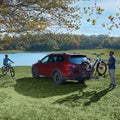 Ozark Trail Premium Platform Steel Bike Rack with 132 lb Load Capacity, 2'' Hitch Receiver E - Bike Compatible