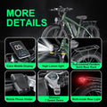 Electric Bike for Adults, 2000W 26'Fat Tire Electric Bike, 35MPH AWD Dual Motor Electric Bicycles, 48V 22.4AH Battery Fast Ebikes Dual Hydraulic Brakes UL 2849