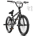 KFFKFF BMX Cycle, Freestyle Bike with 20 - Inch Wheels, BMX Racing Cycle with 360° Rotator and Four Pegs, Suitable for Novice to Skilled Riders, BMX Bikes for Teens and Adults