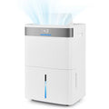 5500 Sq.Ft 96 Pint Dehumidifier for Basement, Portable Home Dehumidifier with Drain Hose, Auto Defrost, 24H Timer & Sleep Mode for Bathroom Bedroom