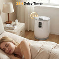 20L Hot Towel Warmer Bucket, Luxury Blanket Warmer with 3 Heat Levels, Adjustable Timer & LCD Display, Fits 2 Oversized Towels for Bathroom & Home Spa