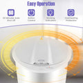 21L Large Towel Warmer Bucket for Bathroom, Hot Towel Heater with Flip-top Lid, Child Safety Lock & Auto Shut Off, Blanket Warmer for Bathrobes