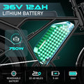 COLORWAY 750W 20"x4.0 Fat Tire Electric Bike, 48V 15ah Battery, Off - Road E - Bike for Adults, UL2849 Certified