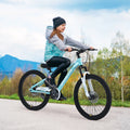 Zukka 20 in Kids Mountain Bike Steel Frame Hardtail Bicycle for Child Aged 7 - 10 Years Pink