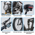 Dual Motors AWD 2000W Electric Bike for Adult 26'' UL2849 48V 30AH E - Mountain Bike 4.0 Fat Tire up to 35MPH&120miles Long Range Off - Road Ebike Dual Hydraulic Disc Brakes&Ful Suspension Electric Bicyc