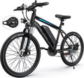 Totguard Electric Bike for Adults, 26" Ebike 350W Adult Electric Bicycles, Electric Mountain Bike with 36V 10.4ah Battery, Suspension Fork, Shimano 21 Speed Gears