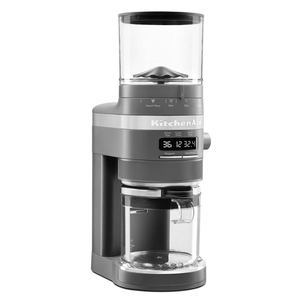 KitchenAid - Burr Coffee Grinder - Matte Charcoal Grey