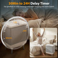 Tangkula 35L Large Towel Warmer with Heating and Drying Modes for Bathroom