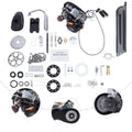 Aiqidi Full Set 100CC 4 - Stroke Bicycle Engine Kit Gas Motorized Motor Bike Modified Engine Conversion Kit Chain Drive 3HP 3600rpm