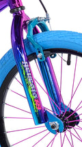 18" Illusion Girl'S Child Bike, Blue/Purple
