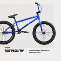 Mongoose Legion L20 Freestyle BMX Bike, 20 - in Wheel, Ages 8 and up, Blue