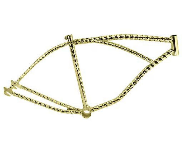 Lowrider 26" Steel Hexagon Cruiser Bike Frame