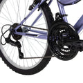 Huffy 24" Rock Creek Mountain Bike, Fits Riders 4'8" - 5'8", Purple, Adult, Women'S