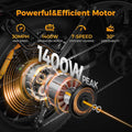 Jasion X - Hunter Electric Bike for Adults, 750W Motor Electric Bicycle with 48V 13AH Removable Battery, 20" X4.0 Fat Tire Folding Ebike, Full Suspension, 7 - Speed Bicycles