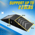Yes4all Single - Piece Skateboard Ramp, Bike Ramp, Skate Ramp - Design for Beginners, More Durable, Safe, Capacity 220 lb
