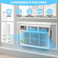 M Optimized 12000BTU Window Air Conditioner with Wi - Fi Enabled, Remote Control, Air Conditioner Window Unit Cooling up to 550sq.ft, 115V Window AC