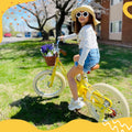 JOYSTAR Girls Bike for 2 - 12 Years Old Toddlers and Kids, 12" 14" 16" Kids Bike with Training Wheels & Basket, 20 in Kid'S Bicycle with Kickstand, Retro Style Bikes