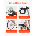 KFFKFF 26" Cruiser Bike, Single Speed, Rosé - Colored Seaside Cycling Bike with Spacious Basket and Back Stand, Reliable & Robust Leisure Bicycle with Modifiable Saddle