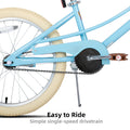 JOYSTAR Girls Bike for 2 - 12 Years Old Toddlers and Kids, 12" 14" 16" Kids Bike with Training Wheels & Basket, 20 in Kid'S Bicycle with Kickstand, Retro Style Bikes