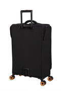 It Luggage Simultaneous 27" Softside Checked 8 Wheel Expandable Spinner Luggage, Harbour Blue