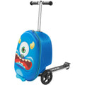 VEVOR Ride - on Luggage 20 - Inch Kids Scooter Suitcase with Flash Wheels Blue
