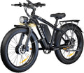 2000W Electric Bike for Adults 48V 22.4AH Ebikes 35MPH Mountain Ebike 26" Fat Tire