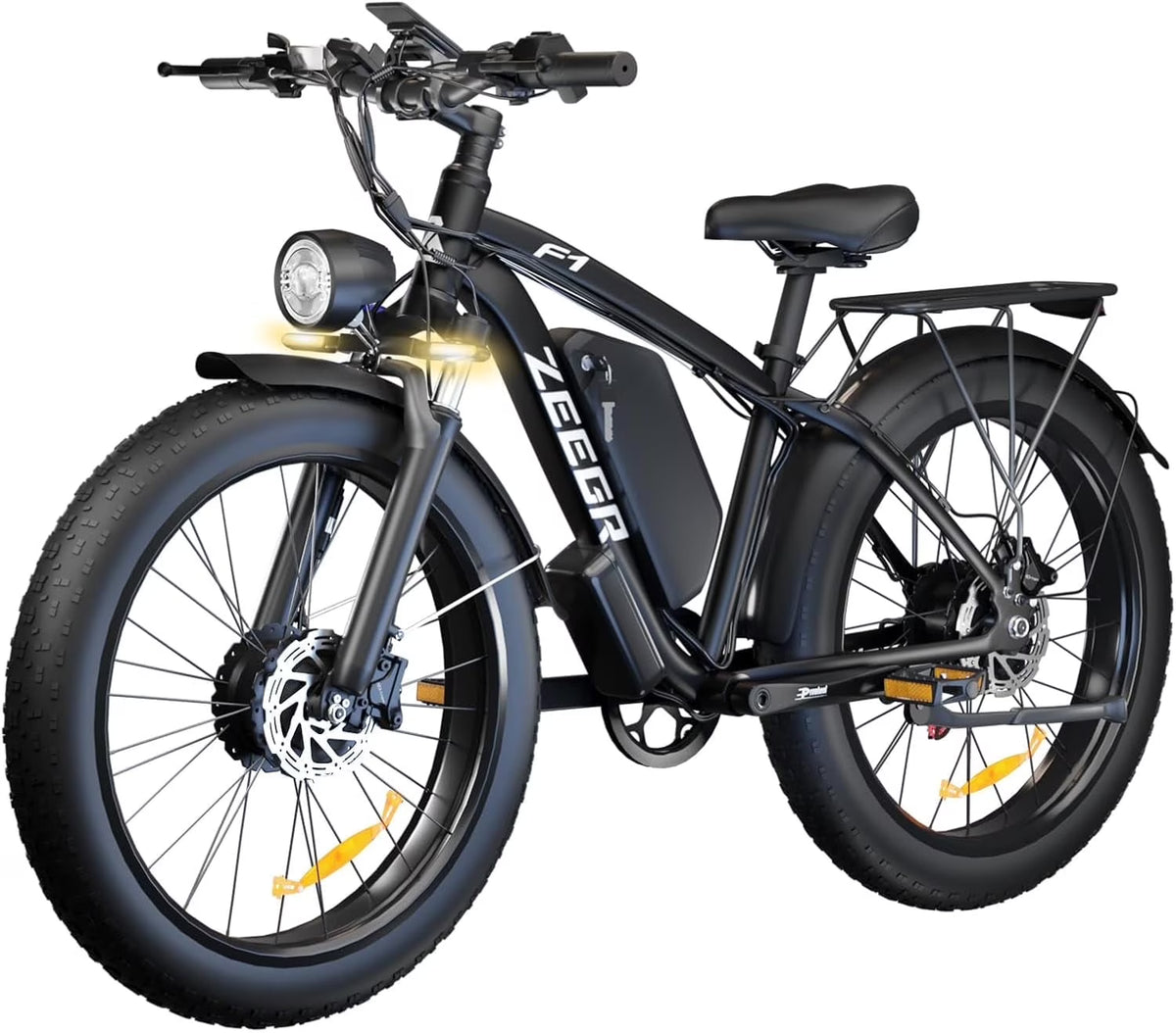 2000W Electric Bike for Adults 48V 22.4AH Ebikes 35MPH Mountain Ebike 26" Fat Tire