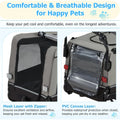AECOJOY Dog Bike Trailer, Large 57'' Pet Bicycle Carrier for Small and Medium Dogs