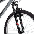 Huffy 24" Rock Creek Mountain Bike, Fits Riders 4'8" - 5'8", Gray, Adult, Men'S