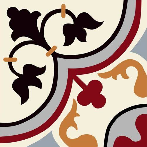 Poromoro Spanish Portuguese Azulejo Style Peel and Stick Backsplash Tile Stickers Set of 16 pcs(3.9_21)