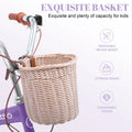 Bstjewey 20 in Girls Bike with Basket, Kids Bicycle for Ages 7 - 13
