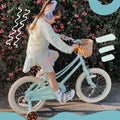 JOYSTAR Girls Bike for 2 - 12 Years Old Toddlers and Kids, 12" 14" 16" Kids Bike with Training Wheels & Basket, 20 in Kid'S Bicycle with Kickstand, Retro Style Bikes