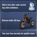 TUTTIO Soleil01 Adult Electric Dirt Bike (with Branded Helmet), 2000W, 48V 21ah Battery, 37mph Full Suspension Mountain E - Bike, 200nm Torque All - Terrain Electric Motorcycle