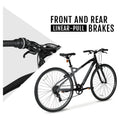700c Hyper Bicycles Urban Bike for Adults, Gray, Character Group: Urban