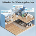 74 Pints Dehumidifier for Home & Basement, 4500 Sq.Ft Portable Dehumidifier with Drain Hose, 24H Timer, 3-Color Indicator, Auto Defrost for Bathroom