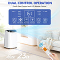 Fosawd 12000 BTU Portable Air Conditioner Cools up to 500 Sq. Ft, 3 - in - 1 AC, Dehumidifier, Fan