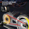 Pooboo Stationary Exercise Bike Indoor Cycling Bike Cycle Bicycle Adjustable Resistance for Home Office Cardio Workout Machine Max Weight 350 lb