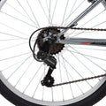 Huffy 24" Rock Creek Mountain Bike, Fits Riders 4'8" - 5'8", Gray, Adult, Men'S