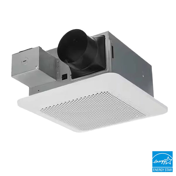 WhisperRemodel DC 0.8-Sone 110-CFM White Bathroom Ventilator Fan (ENERGY STAR Certified)