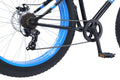 Mongoose 26" Dolomite Mens Fat Tire Bike, 7 Speeds, Black