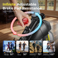 Pooboo Stationary Exercise Bike Indoor Cycling Bike Cycle Bicycle Adjustable Resistance for Home Office Cardio Workout Machine Max Weight 350 lb