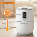 20L Hot Towel Warmer Bucket, Luxury Blanket Warmer with 3 Heat Levels, Adjustable Timer & LCD Display, Fits 2 Oversized Towels for Bathroom & Home Spa