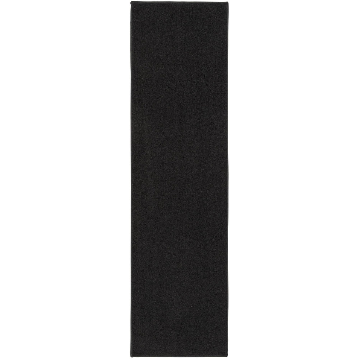 Walmart Mainstays Titan Durable Indoor Runner Rug - Black - Runner 20 x 72 Each