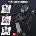 Pooboo Stationary Exercise Bike Indoor Cycling Bike Cycle Bicycle Adjustable Resistance for Home Office Cardio Workout Machine Max Weight 350 lb