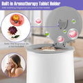 21L Large Towel Warmer Bucket for Bathroom, Hot Towel Heater with Flip-top Lid, Child Safety Lock & Auto Shut Off, Blanket Warmer for Bathrobes