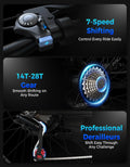AZHAR Electric Bike for Adults, 26" Electric Mountain Bike, 1200W Peak Power Motor, up to 25 MPH 45 Miles, Electric Bicycle with 48V 10AH Removable Battery, UL 2849