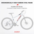 27 in Mountain Bike 21 Speed, Suspension Fork, Aluminum Frame Disc Brake, Mountain Biking for Both Men and Women