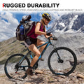 Ubesgoo 26" Lightweight Explorer Mountain Bike, 21 - Speed for Men and Women Disc Brakes & Suspension, Red/Black