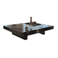 JASIWAY Elegant Sintered Stone Square Coffee Table